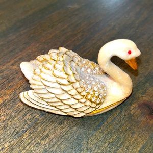 Swan jewel box
